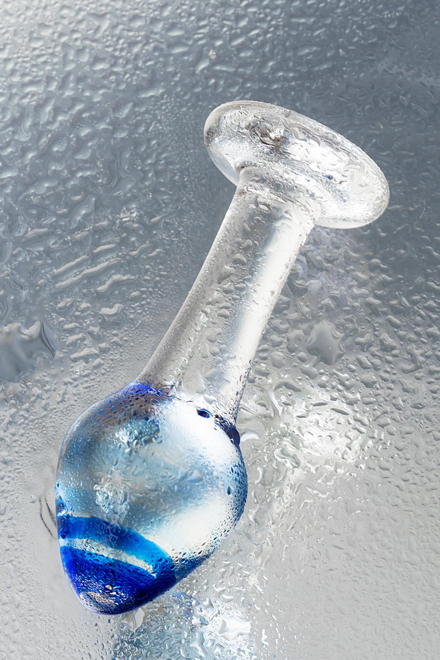 Анальная втулка Sexus Glass, Стекло, Прозрачный, 11,4 см
