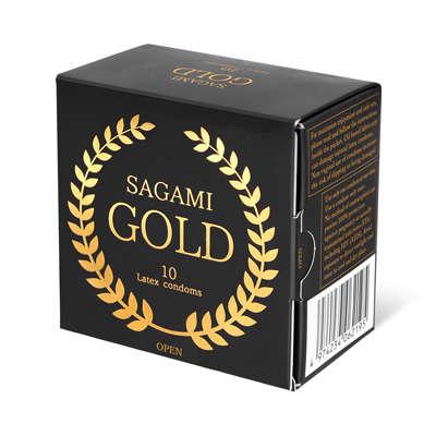 Презервативы SAGAMI Gold 10 шт