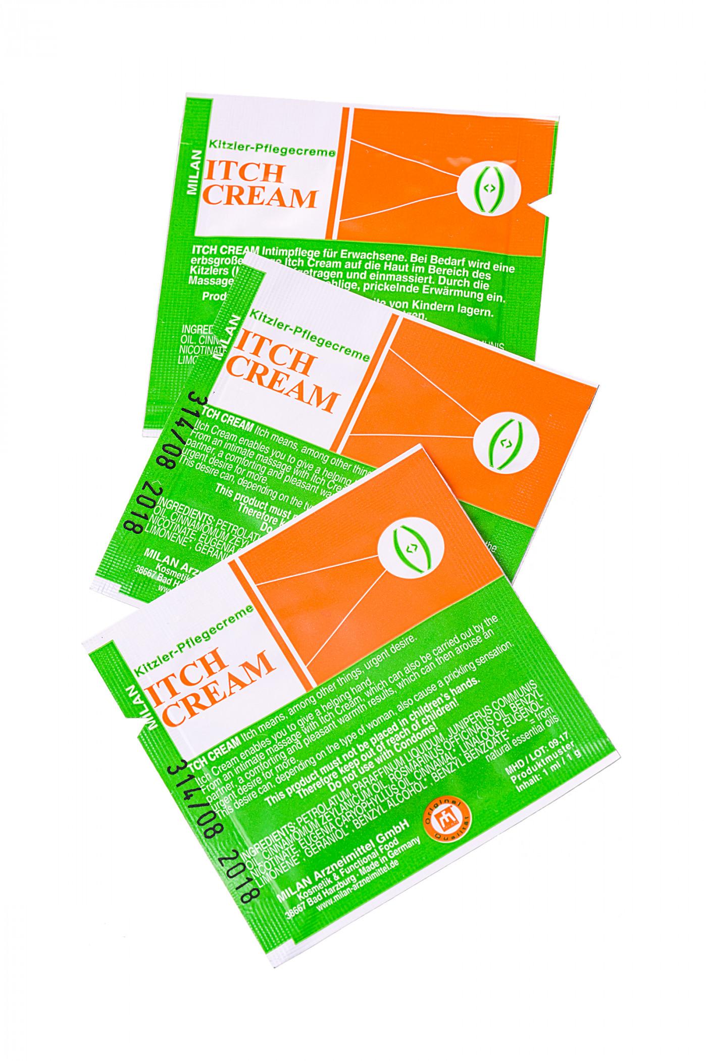 Крем возбуждающий Milan Itch Cream для женщин, саше10 шт