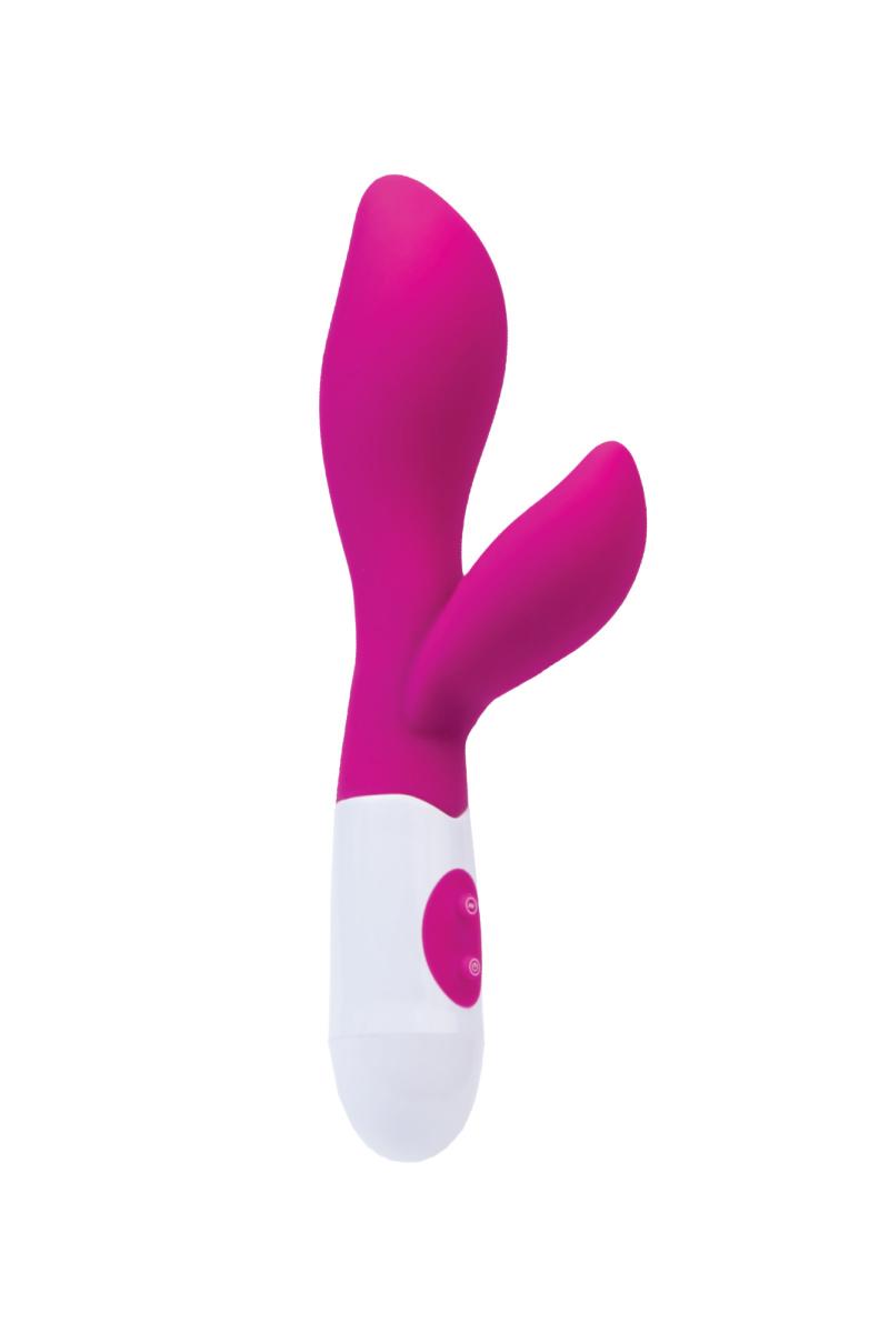 Вибратор с клиторальным стимулятором TOYFA A-Toys Lilu, силикон, розовый, 20 см Vestalshop.ru - Изображение 5