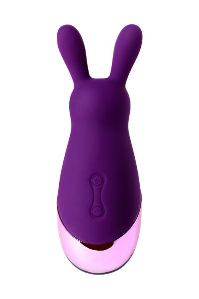 Стимулятор эрогенных зон Eromantica BUNNY, силикон, фиолетовый, длина 12.5 см. Vestalshop.ru - Изображение 5