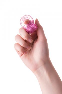 Эрекционное кольцо  EROTIST, TPE, розовое, 5 см.