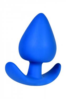 Анальная пробка A-Toys by TOYFA, силикон, синяя, 8,3 см, Ø 4,1 см Vestalshop.ru - Изображение 2