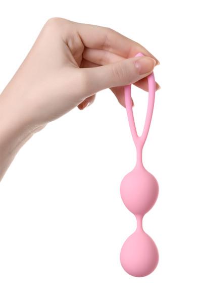 Вагинальные шарики розовые A-Toys TOYFA, силиконовые Ø 3,1 см