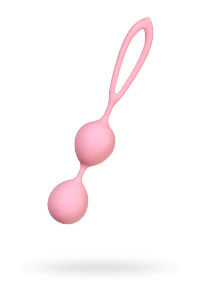 Вагинальные шарики розовые A-Toys TOYFA, силиконовые Ø 3,1 см Vestalshop.ru - Изображение 1