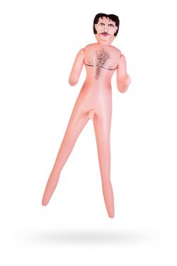Кукла надувная Dolls-X by TOYFA Jacob, мужчина, телесный, 160 см Vestalshop.ru - Изображение 1