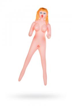Кукла надувная Dolls-X by TOYFA Olivia, блондинка, с тремя отверстиями, кибер вставка: вагина-анус Vestalshop.ru - Изображение 1