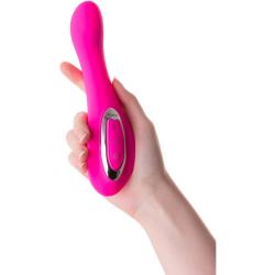 Вибратор Nalone Touch, силиконовый, розовый, 20 см