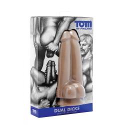 Фаллоимитатор Dual Dicks, 23 см - Tom of Finland