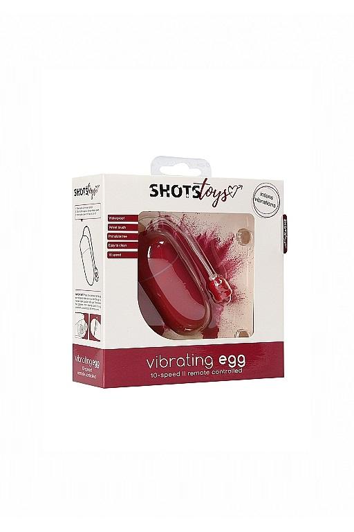 Виброяйцо Shots Toys Vibrating Egg, 8 см Vestalshop.ru - Изображение 5