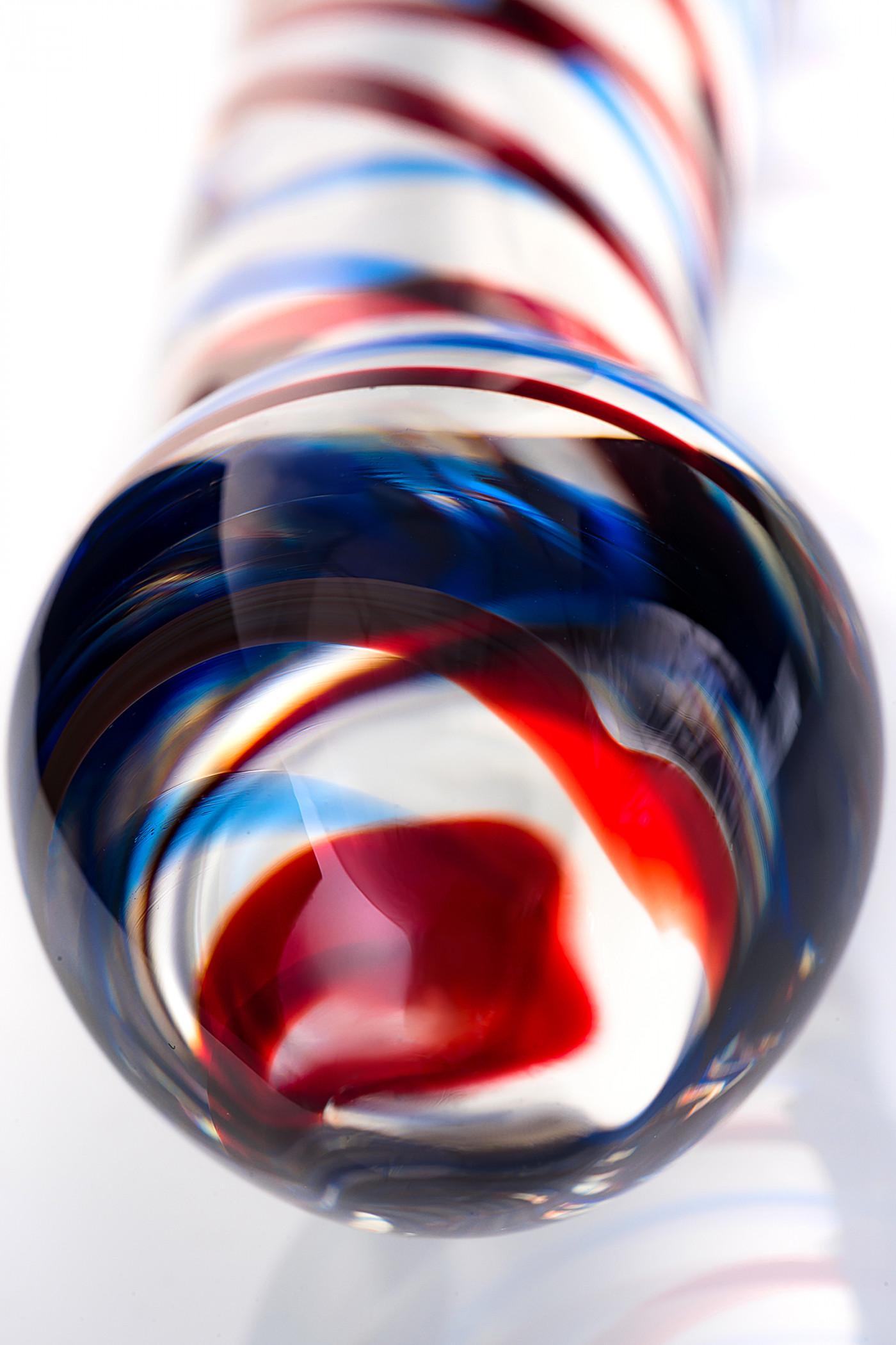 Sexus Glass нереалистичный фаллоимитатор стекло, 20 см Vestalshop.ru - Изображение 1
