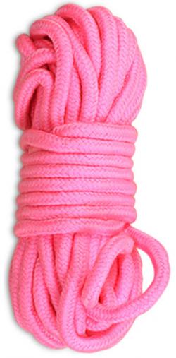 Верёвка для любовных игр, цвет Розовый 100 см. LVTOY265