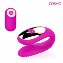 Вибромассажер COSMO, 10 режимов, розовый