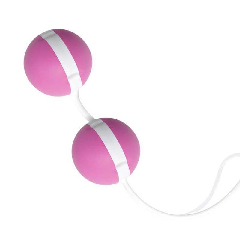Joyballs Вагинальные шарики Trend ярко розово-белые Vestalshop.ru - Изображение 4