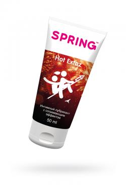 Гель-лубрикант Spring Hot Extaz, 50 мл, согревающий