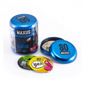 Презервативы "MAXUS" CLASSIC № 15 (классические) в кейсе