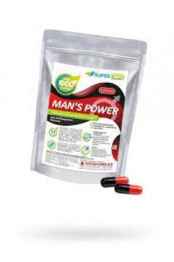 Капсулы для мужчин Man s Power+Lcamitin с гранулированным семенем - 1 капсула
