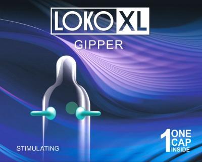 LOKO XL GIPPER насадка стимулирующая с возбуждающим эффектом, 1 шт Vestalshop.ru - Изображение 3