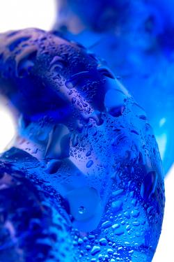 Анальная втулка Sexus Glass, Стекло, Синий, 11,7 см Vestalshop.ru - Изображение 8
