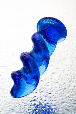 Анальная втулка Sexus Glass, Стекло, Синий, 11,7 см Vestalshop.ru - Изображение 9