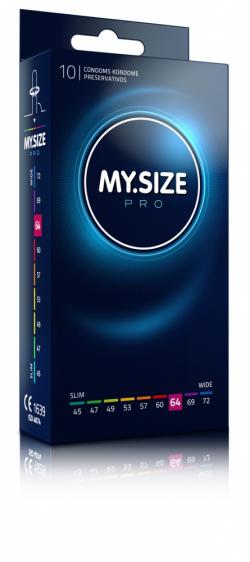 MySize Pro 64 презервативы увеличенного размера 10 шт. Vestalshop.ru - Изображение 5
