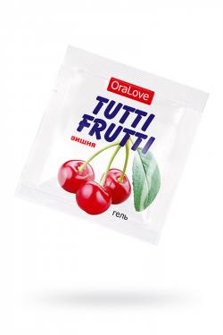 TUTTI-FRUTTI смазка для орального секса со вкусом вишни 4 гр. Vestalshop.ru - Изображение 2