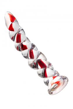 Нереалистичный фаллоимитатор Sexus Glass, стекло, прозрачный, 18 см Vestalshop.ru - Изображение 3