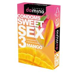 Презервативы Domino Sweet Sex Mango, 3 шт.