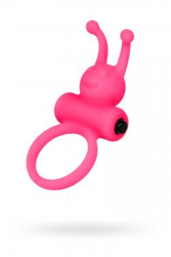Виброкольцо на пенис Eromantica, силикон, розовый, диаметр 3,1 см Vestalshop.ru - Изображение 3