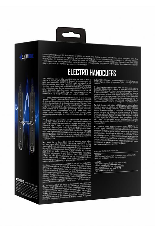 Наручники (оковы, фиксаторы) с электростимуляцией Electro Handcuffs Vestalshop.ru - Изображение 3