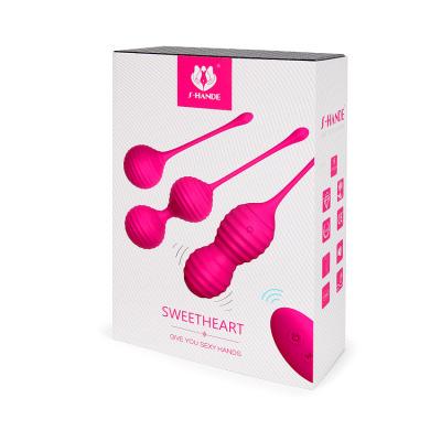 S-Hande вагинальные шарики Sweet Heart, розовые Vestalshop.ru - Изображение 4