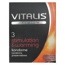 VITALIS Stimulation презервативы с согревающим эффектом, 3 шт. Vestalshop.ru - Изображение 3