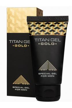 Специальный интимный гель для мужчин Titan Gel Gold TANTRA - 50 мл.