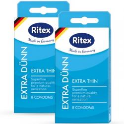Презервативы  RITEX EXTRA DUNN № 8 (ультратонкие), 8 штук