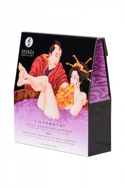 Гель для ванны Shunga «Чувственный лотос», фиолетовый, 650 г