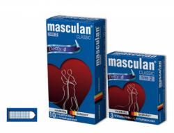 Презервативы  MASCULAN 2 CLASSIC №10 (с пупырышками) 10 штук