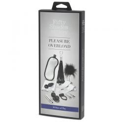 Набор игрушек Fifty Shades of Grey Pleassure Overload 10 предметов, черный Vestalshop.ru - Изображение 1