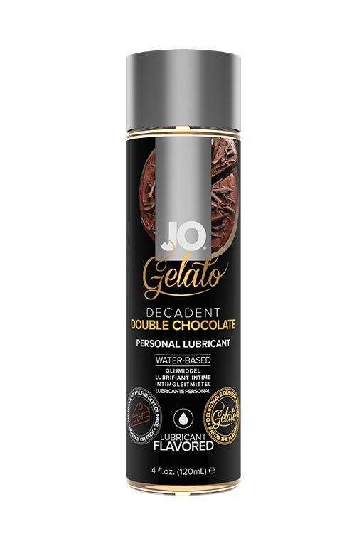 Вкусовой лубрикант 'Яркий вкус двойного шоколада' / Gelato Decadent Double Chocolate 4oz - 120 мл. Vestalshop.ru - Изображение 4