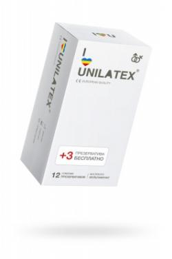 Презервативы UNILATEX MULTIFRUITS цветные ароматиз 12 шт.