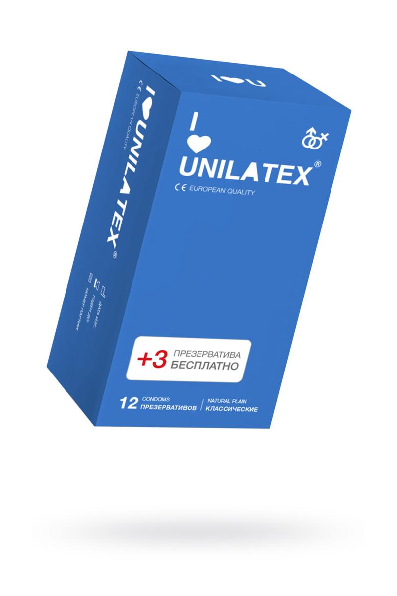 Unilatex natural plain классические латексные презервативы 12 шт. Vestalshop.ru - Изображение 3