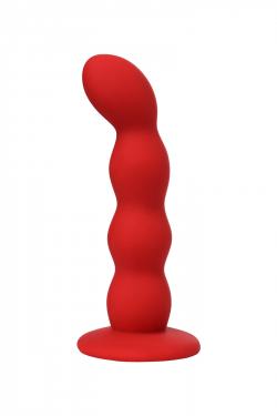 Анальный фаллоимитатор ToDo by Toyfa Favorite, силикон, красный, 13 см, Ø 2,8 см