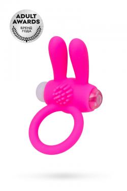 Эрекционное кольцо на пенис TOYFA  A-Toys Rabbi, силикон, розовый, Ø 2,5 см Vestalshop.ru - Изображение 1