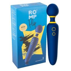 Вибромассажер - микрофон Romp Flip, синий