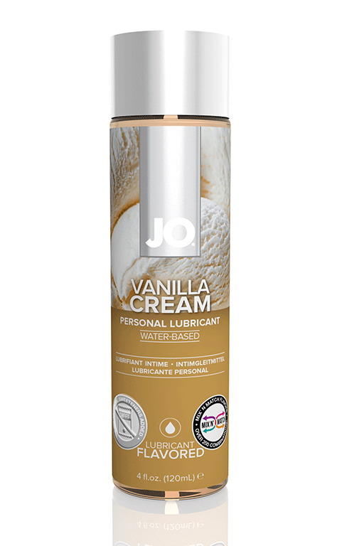 Ароматизированный лубрикант Ваниль на водной основе JO Flavored Vanilla H2O 120 мл. Vestalshop.ru - Изображение 1