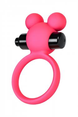 Виброкольцо на пенис A-Toys by TOYFA, силикон, розовое, Ø 3,1 см Vestalshop.ru - Изображение 2