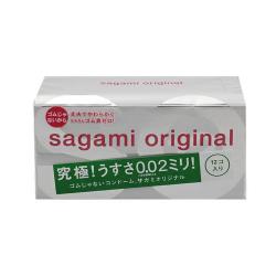 Презервативы полиуретановые SAGAMI ORIGINAL 002,12 шт