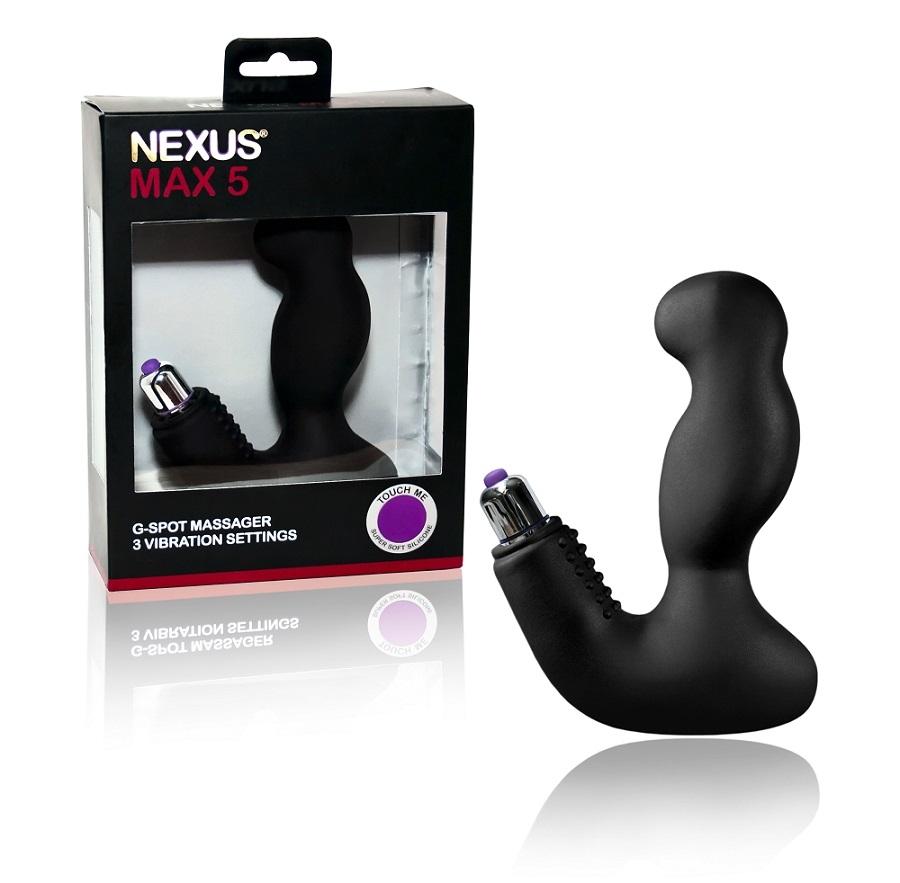 Nexus MAX 5 Вибро-массажер простаты черный