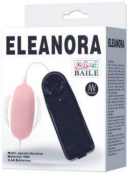 Нежно-розовое виброяйцо с пультом Baile Eleanora Vestalshop.ru - Изображение 5