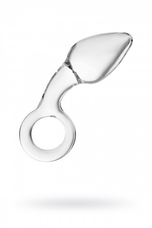 Анальная втулка Sexus Glass, Стекло, Прозрачный, 14 см