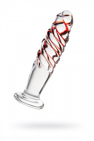 Анальная втулка Sexus Glass, Стекло, Прозрачный, 14,5 см